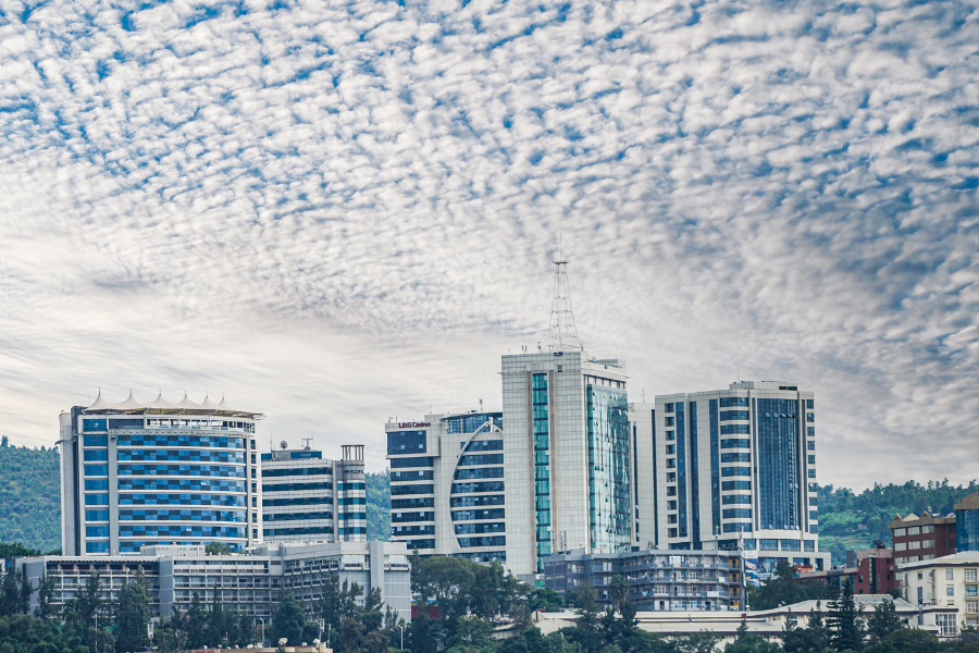 Kigali city skyline